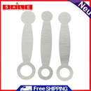 3pcs Stainless Steel Flute Pad Repairing Tools for Wind Instrument Maintenance