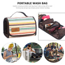 Functional Hanging Pocket Makeup Case Necessaries Organizer Handbag for Outdoor
