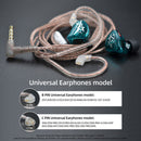 High-Purity Copper Twist Earphone Cable for KZ/CCA ZST ZSR Cord (C No Mic) Newly