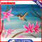 Hand Painted Oil Paint by Numbers DIY Flower Bird Drawing Wall Decoration Gift