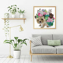 5D DIY Special Shaped Diamond Painting Dog Cross Stitch Mosaic Craft Kits