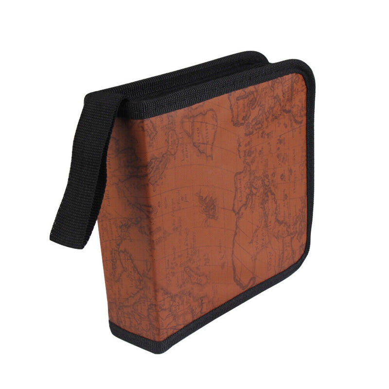 40CD DVD Disc Storage Holder Carry Case Organizer Sleeve Wallet Cover Bag Box