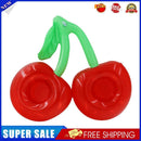 Cherry Coasters Inflatable Swimming Pool Float Cocktail Drink Cup Holder