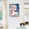 Girl Holding Cat Oil Paint By Numbers Kits Canvas Picture Wall Art DIY Crafts