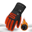 Outdoor Cycling Electric Heated Gloves Hand Warm Thermal Gloves Touch Screen