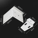 Wall cabinet fixing accessories Invisible Cabinet hanging parts Hanging code