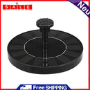 Floating Solar Fountain Garden Pool Bird Bath Solar Panel Powered Water Pump Kit