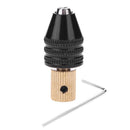 3.17mm Electric Motor Shaft Mini Chuck Fixture Clip 0.3 to 3.5mm Drill