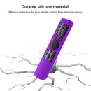 TV Stick Silicone Cover with Lanyard Remote Controller Protector (Purple)