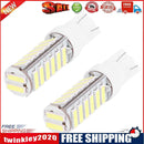 1Pair W5W 20 SMD7020 LED Bulbs T10 Car Wedge Clearance Lights License Lamps