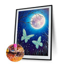 5D DIY Landscape under the moon Full Round Drill Diamond Painting Newly