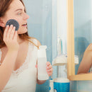 Wash Face Microfiber Puff Double Layer Round Makeup Cleansing Cotton Towel To