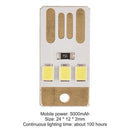 Outdoor Camping Mini LED Lights Energy Saving Rechargeable Lamp (1pcs)