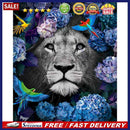 Animal in the Grass Oil Paint By Numbers Kit DIY Acrylic Painting on Canvas A