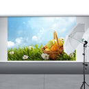 Happy Easter Backdrops Baby Shower Birthday Party Flower Photography Background