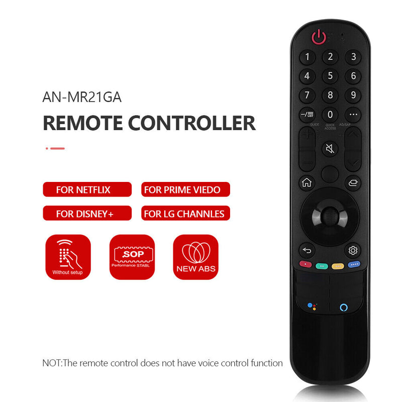 Infrared Magic Voice Controller for LG AN-MR21GC AN-MR21GA QNED/OLED 2021 TV
