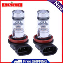 DC 9V-30V 100W Fog Lamp 360 Degree LED H8/H11 20SMD 100W Fog Bulbs Car
