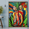 5D Diamond Painting Man and Chicken Full Round Diamond Rhinestone Set