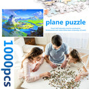 1000pcs DIY Mountain Islands Puzzle Educational Learning Assembling Jigsaw