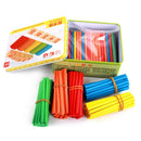 Wooden Toys for Children Mathematics Game Stick Math Numbers Counting Rods