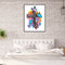 Butterfly on Cross Oil Paint By Numbers DIY Canvas Picture Wall Art Craft Gift