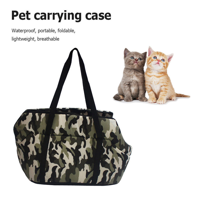Breathable Travel Shoulder Slings Carrying Bag Foldable Cat Dog Carrier Handbag