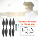 For FIMI X8 Mini Blade Quick Release CW/CCW Propeller Drone Props (Orange) Newly