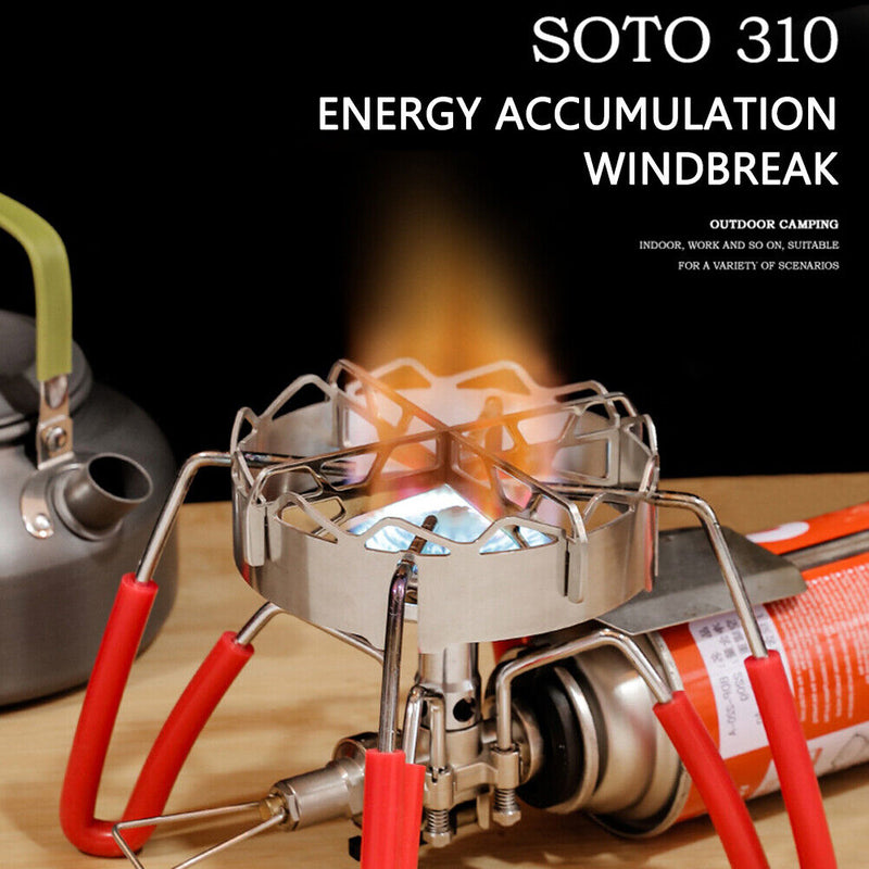 SOTO 310 Gas Stove Windshield Shelf Bracket Steel Outdoor Camping Windproof