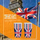 UK Flag Party Supplies - Great Britain Jack Paper Cup for Theme Decor (A)