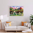 Farm Cow DIY Diamond Painting Kits Full Round Drill Home Wall Decor Art Craft