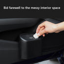 Car Trash Can Bin Hanging Vehicle Garbage Storage Box Auto Waste Organizer