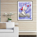 5D DIY Diamond Painting Elephant Full Drill Rhinestone Mosaic Art Picture Kit