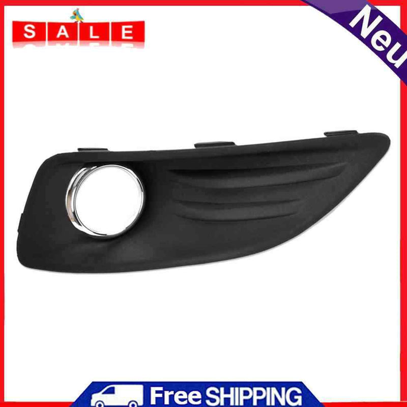 Front Bumper Light Grill Car Fog Lamp Lower Grill for Ford Fiesta JA8 13-17