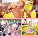 #A Reusable Water Fight Balloons Summer Outdoor Pool Backyard Beach Waterfall Ba