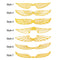 Wings Cake Decor Dessert Toppers Chocolate Decoration Hollowed Wings Toppers
