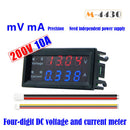 M4430 Digital Voltmeter Ammeter 0.28 inch LED Display Volt Amp Meter (200V)