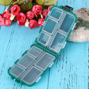Plastic Box Fishing Tackle Box Small Accessory Box Square Fishhook Box Newly