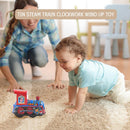 Retro Classic Nostalgia Tin Steam Train Clockwork Wind Up Toys Kids Gifts Newly