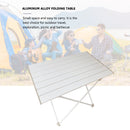 Camping Folding Table with Storage Bag, Folding, Hiking, Travel, Outdoor-Ga
