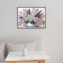 5D DIY Special Shaped Diamond Painting Flower Cross Stitch Mosaic Craft Kit