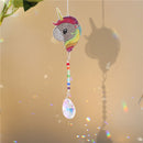 Diamond Drill Rainbow Collection Hang Crystal Prisms Wind Chime (Licorne 1)
