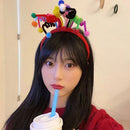 Party Decoration Hair Band Funny Headband Happy Birthday Hair Hoop Hair Clips