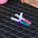 Portable Glass Nail Shiner Durable Grinding Buffer Manicure Tools (Purple) Newly