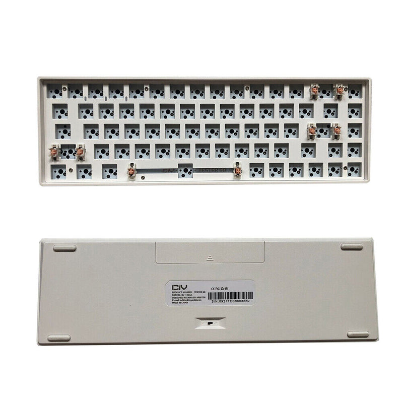 Wireless Mechanical Keyboard Kit Hot-Swappable with 2.4G Wireless USB Receiver