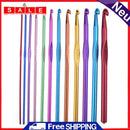 DIY Aluminum Crochet Needles Sweater Knit Weave Craft Sewing Needles Set Kit 150.00 *