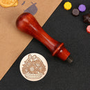 Flower Basket Retro Wax Seal Stamp Head Fire Paint for Wedding Card Making De