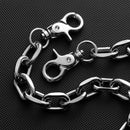 Clip Rock Punk Biker Link Wallet Chain Belt Pants KeyChain Hip Hop Jewelry