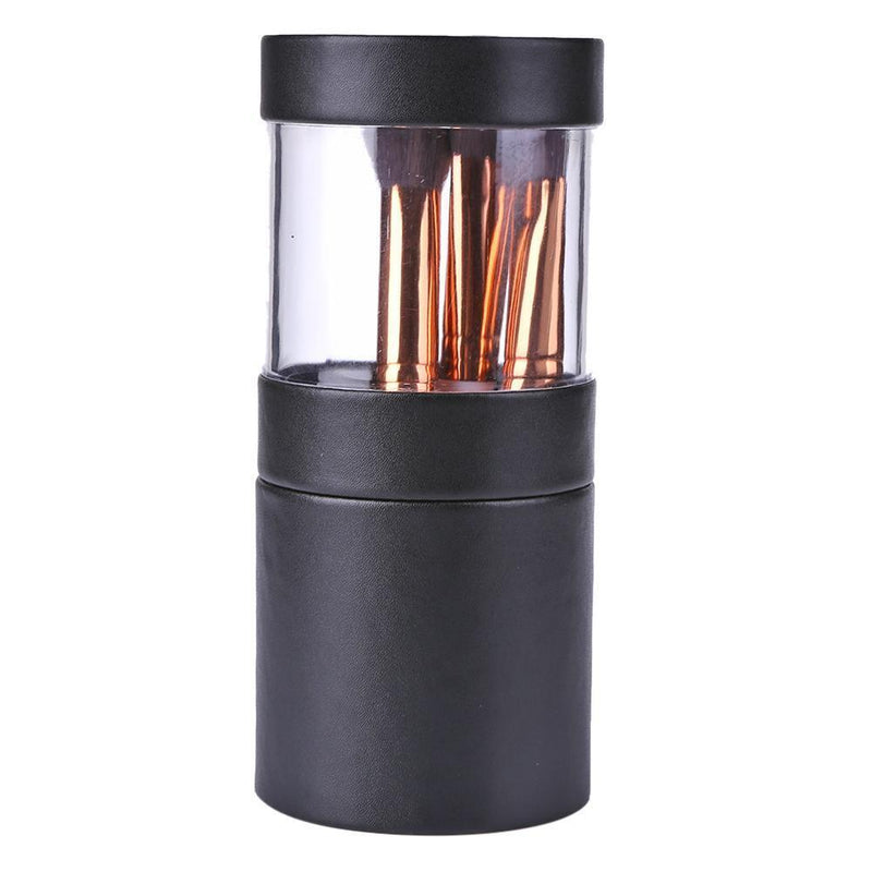 Visible Makeup Brush Holder Travel Cosmetic Pens Storage Organizer (Black) Newly