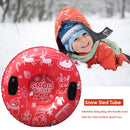 PVC Inflatable Skiing Ring Snow Sled Tube Circle Winter Outdoor Sports Toys
