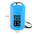 #A Waterproof Dry Bag Pack Sack Swimming Rafting Kayaking River Trekking Floatin